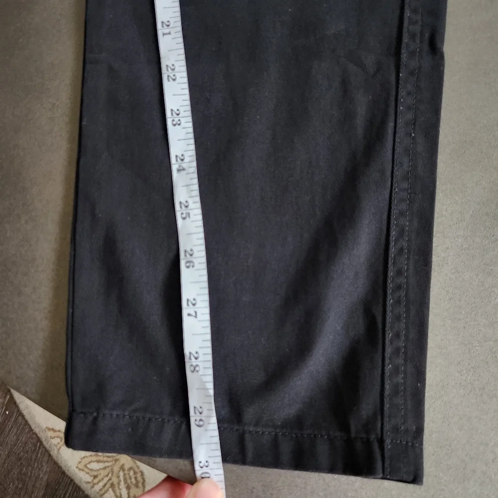 Wash Lab Womens Long Sleeve Black Hi-Bar Denim Jumpsuit Size Small - Picture 12 of 13